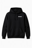 RAXA Simple Black Hoodie